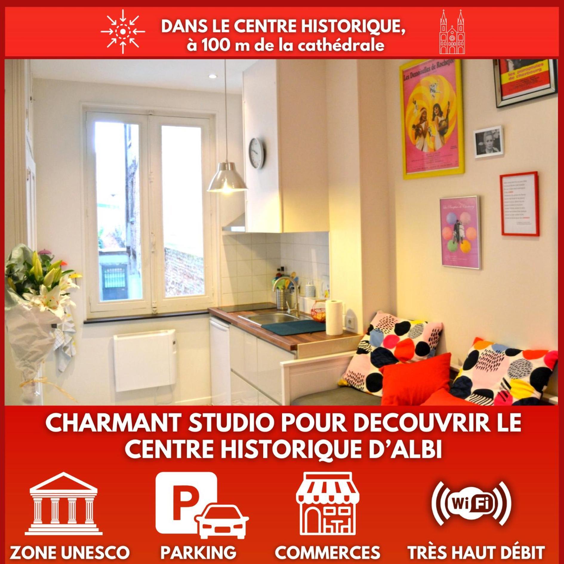 Appartement Un jour d'été à Albi Extérieur photo